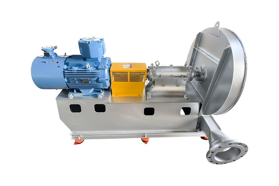 Industrie de la protection de l'environnement - Ventilateur d'extraction du système de traitement des gaz d'échappement