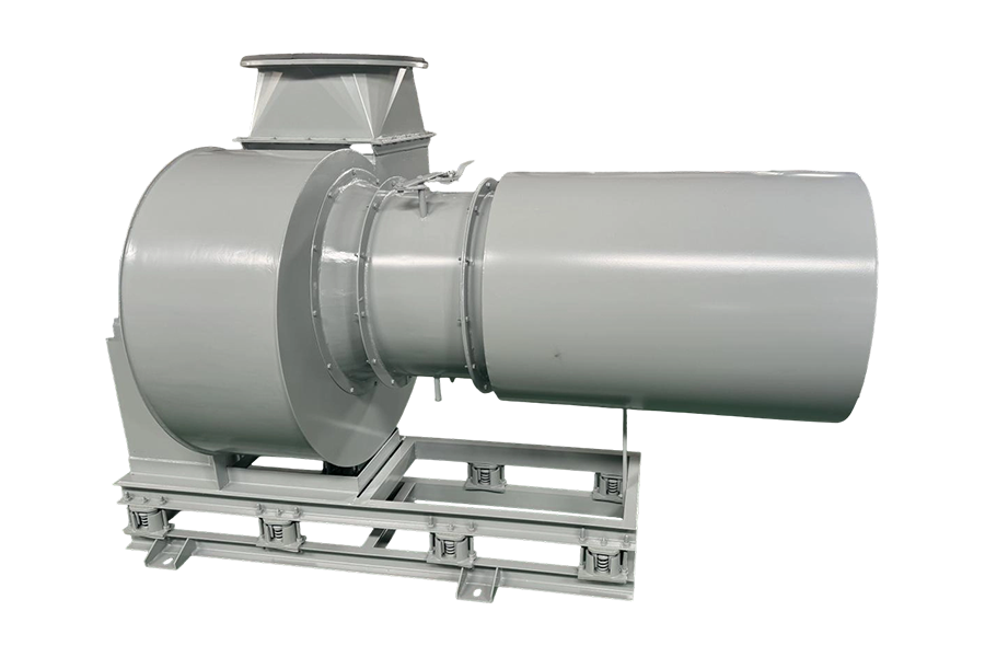 Industrie de la protection de l'environnement - Système de traitement des déchets solides et liquides par four rotatif Ventilateur de support de combustion